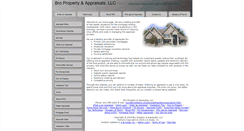 Desktop Screenshot of bropropertyappraisals.com