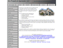 Tablet Screenshot of bropropertyappraisals.com